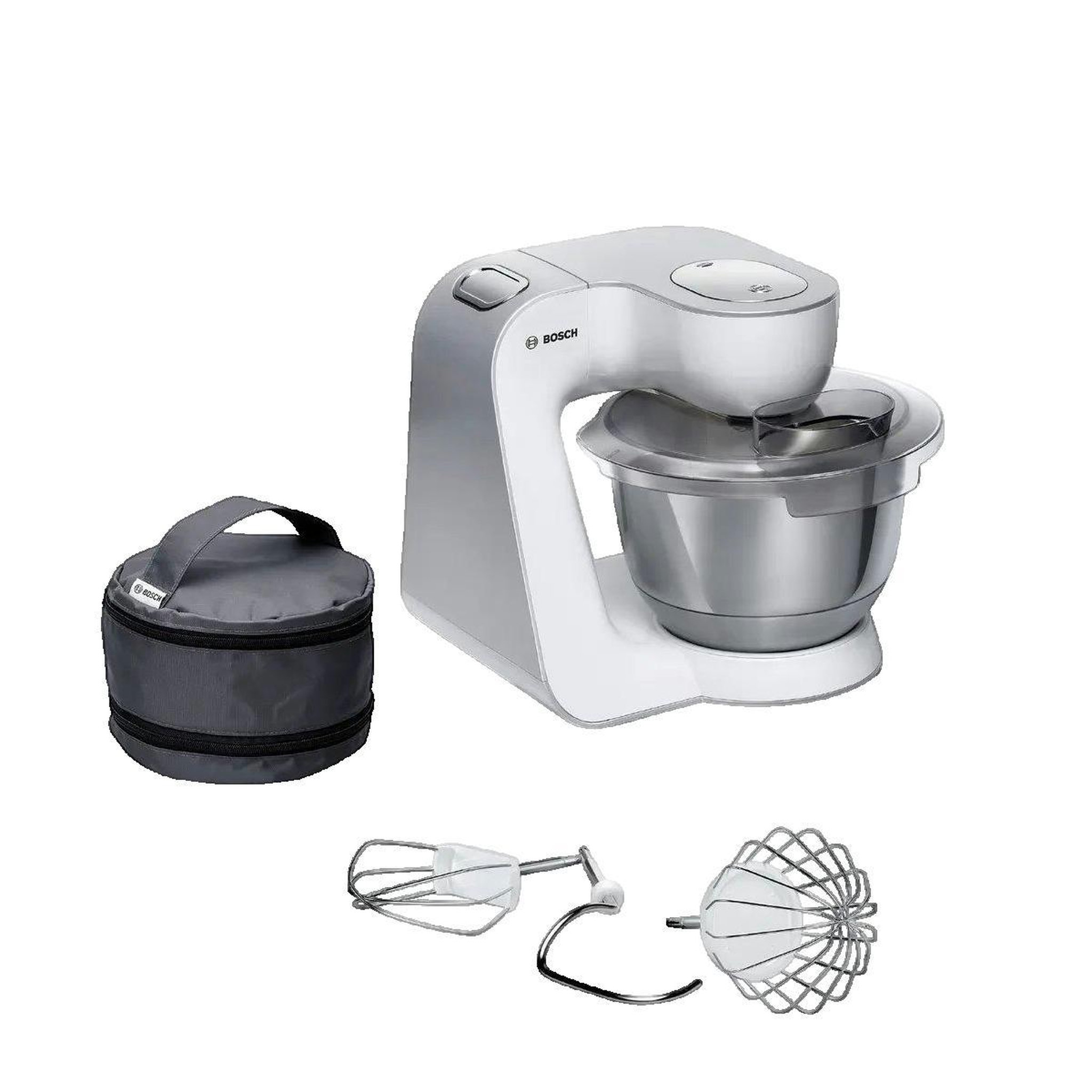 Voir la diapositive 2 : BOSCH Robot multifonction Bosch Serie 4 MUM58200 Blanc