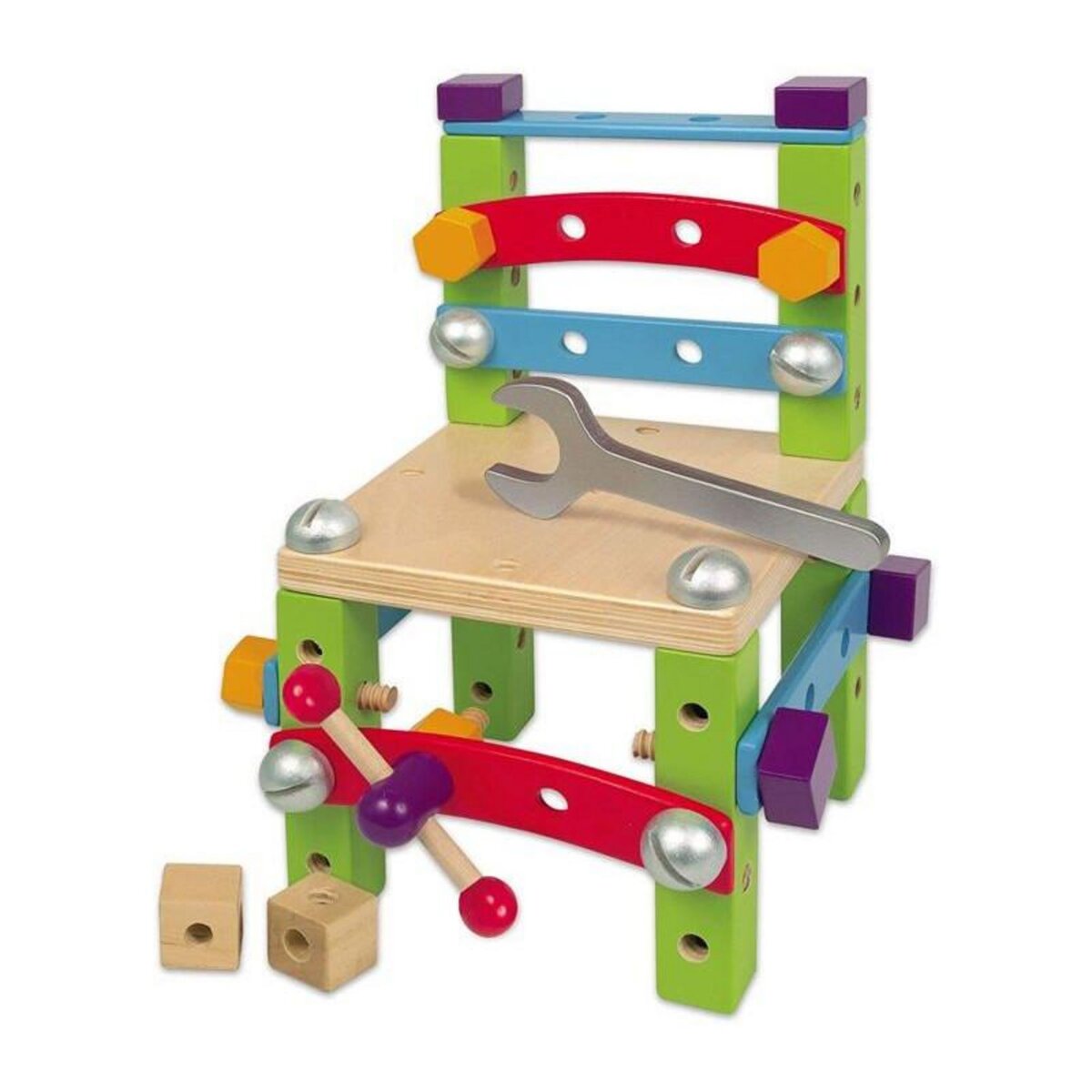 Goula Jeu de construction - GOULA - Set multi constructions - Construisez 7 modeles différents