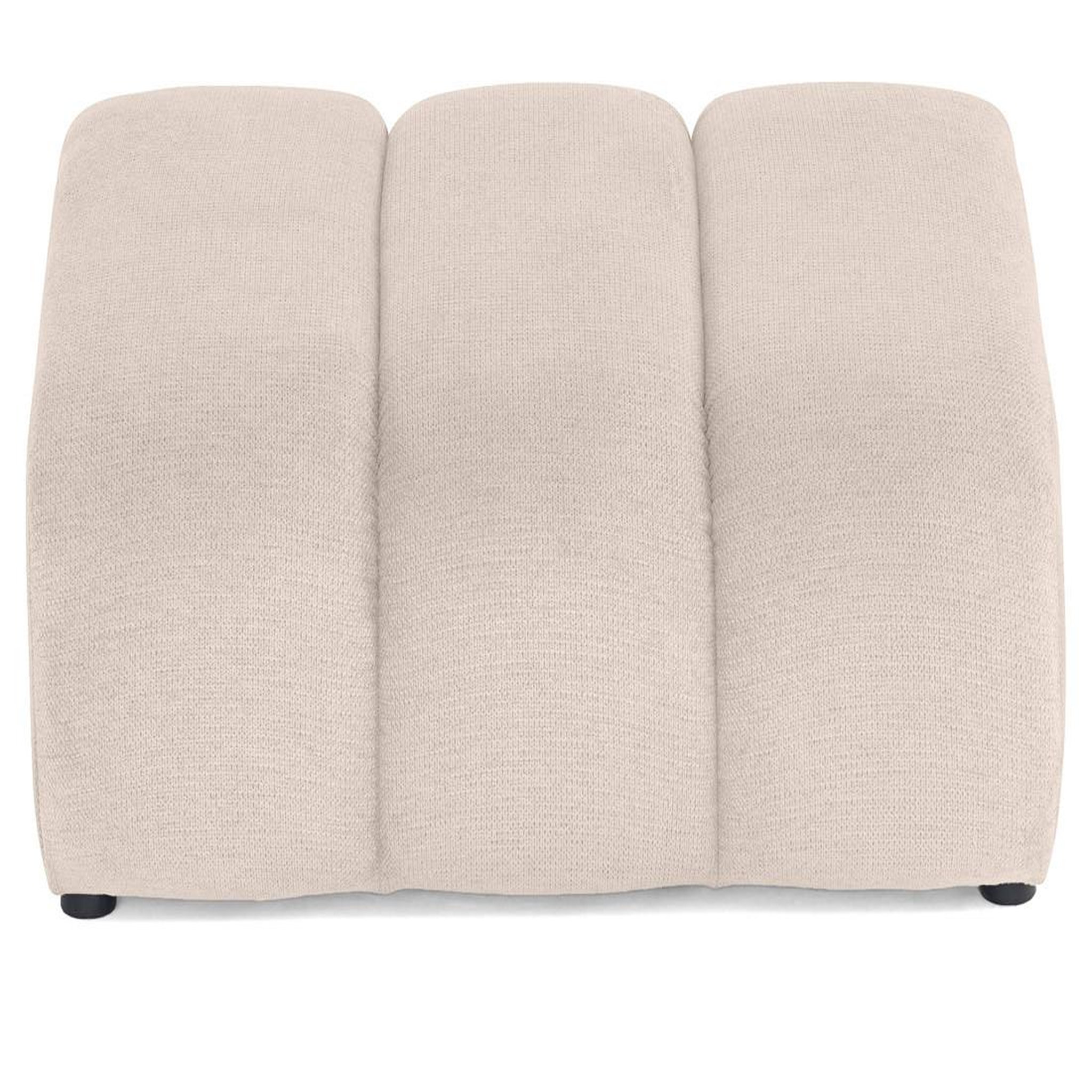 Voir la diapositive 6 : LISA DESIGN Debbie - pouf en tissu texturé