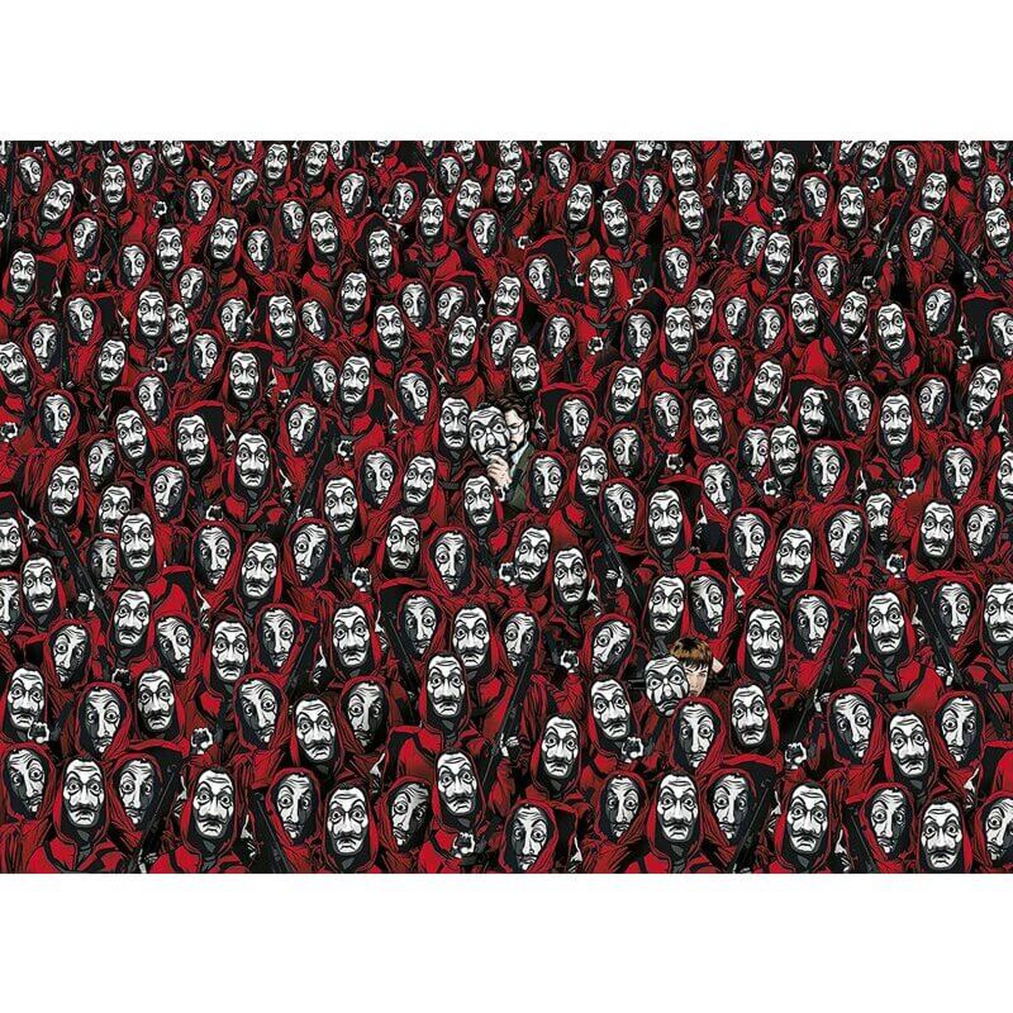 Voir la diapositive 2 : CLEMENTONI La casa de papel  1000 pcs imposs