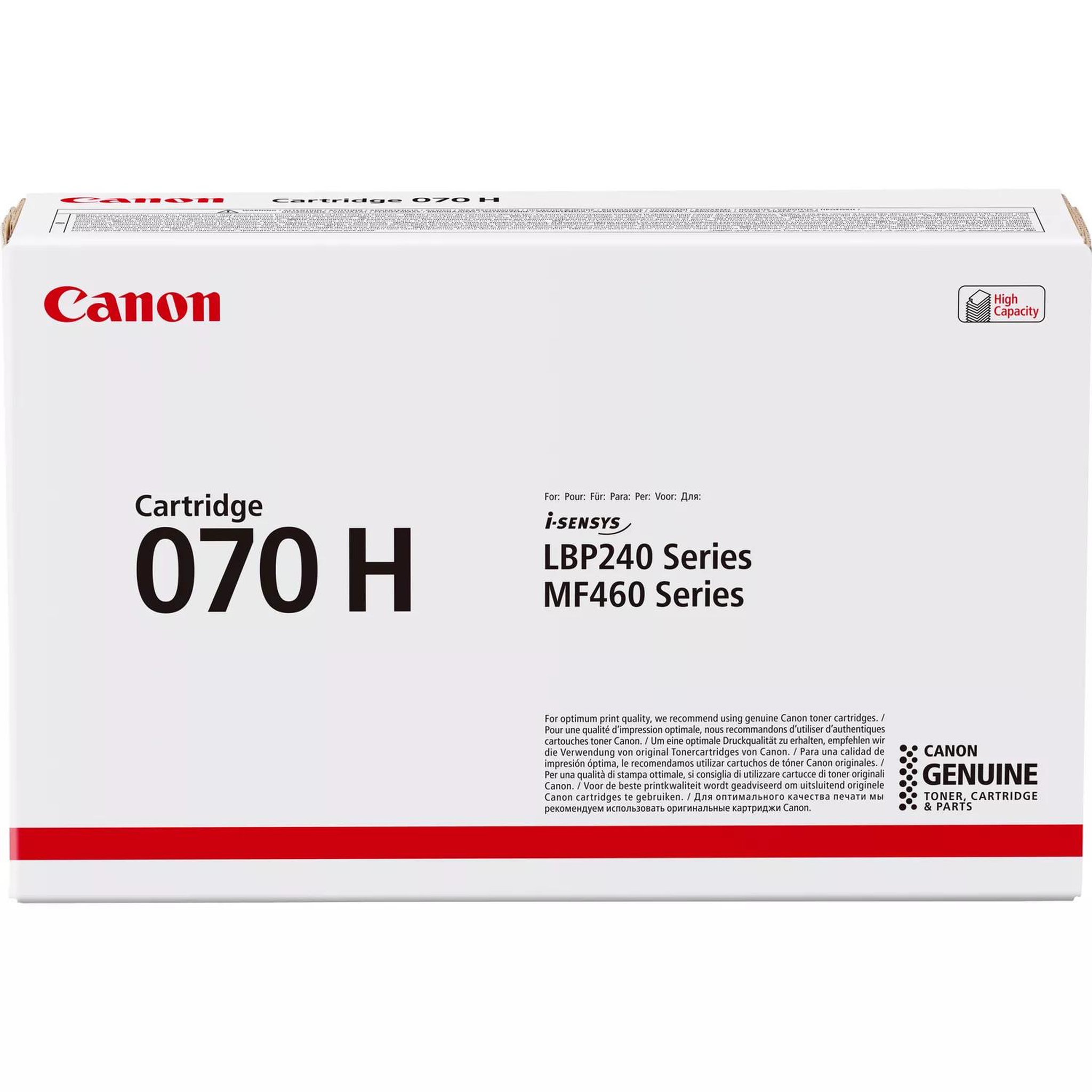 Voir la diapositive 2 : Canon Canon Cartridge 070 H (5640C002)