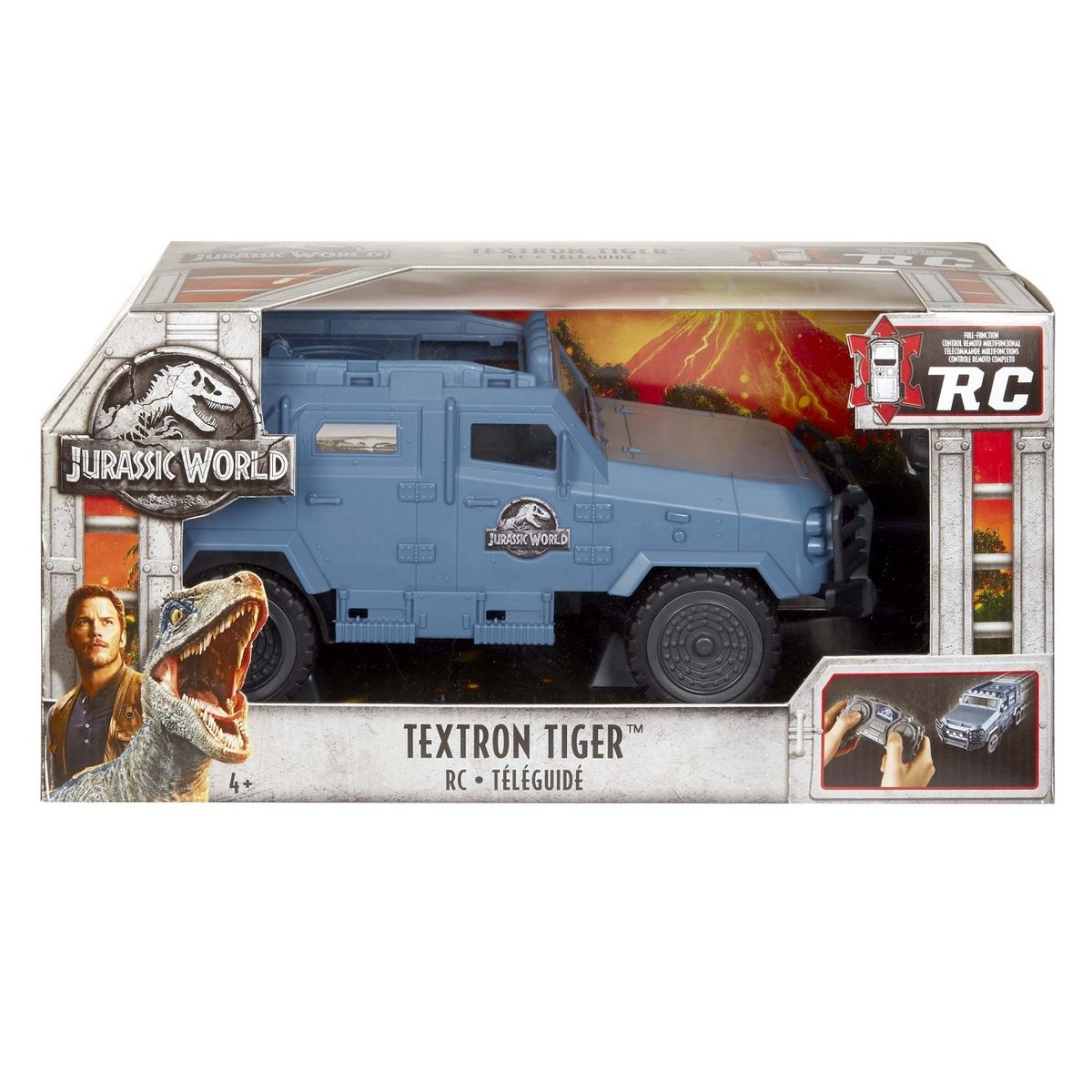 MATTEL Véhicule radiocommandé Textron Tiger - Jurassic World