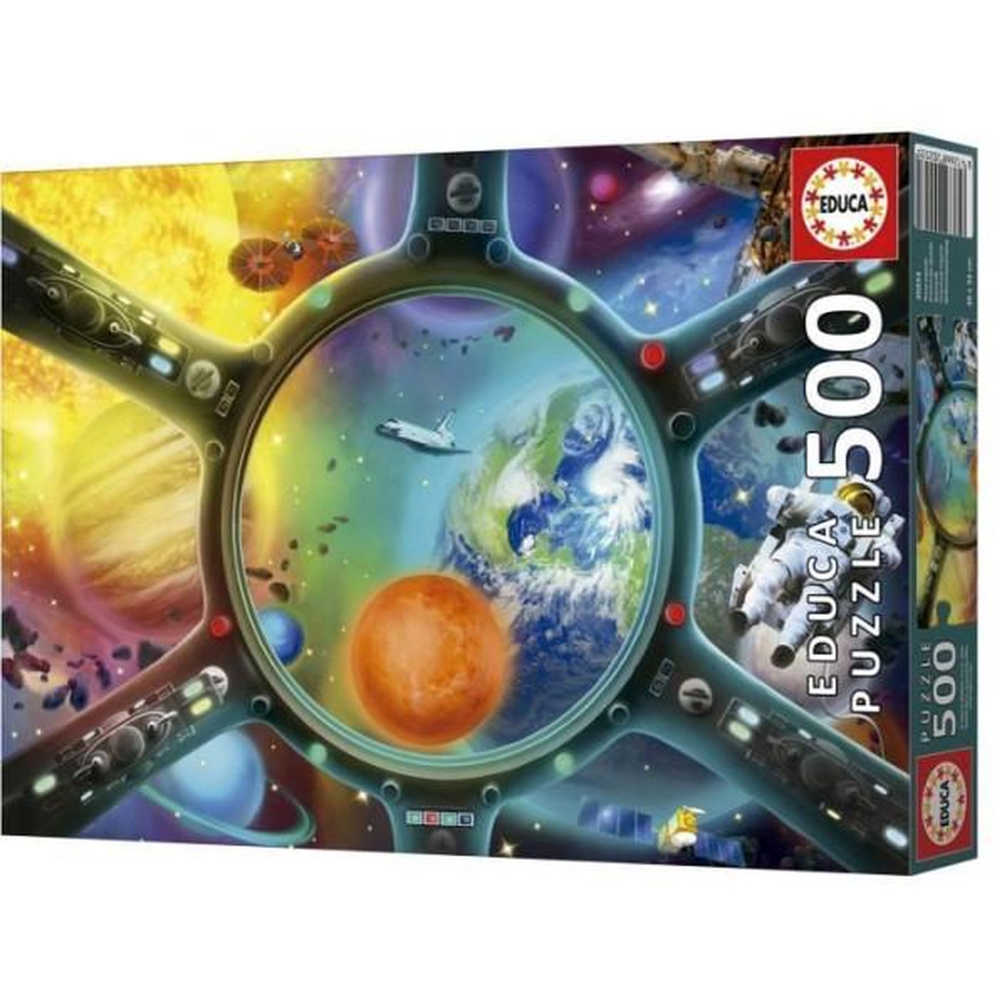 Voir la diapositive 3 : EDUCA Puzzle - educa - promenade spatiale - 500 pieces - theme science et espace - dimensions 48x34 cm