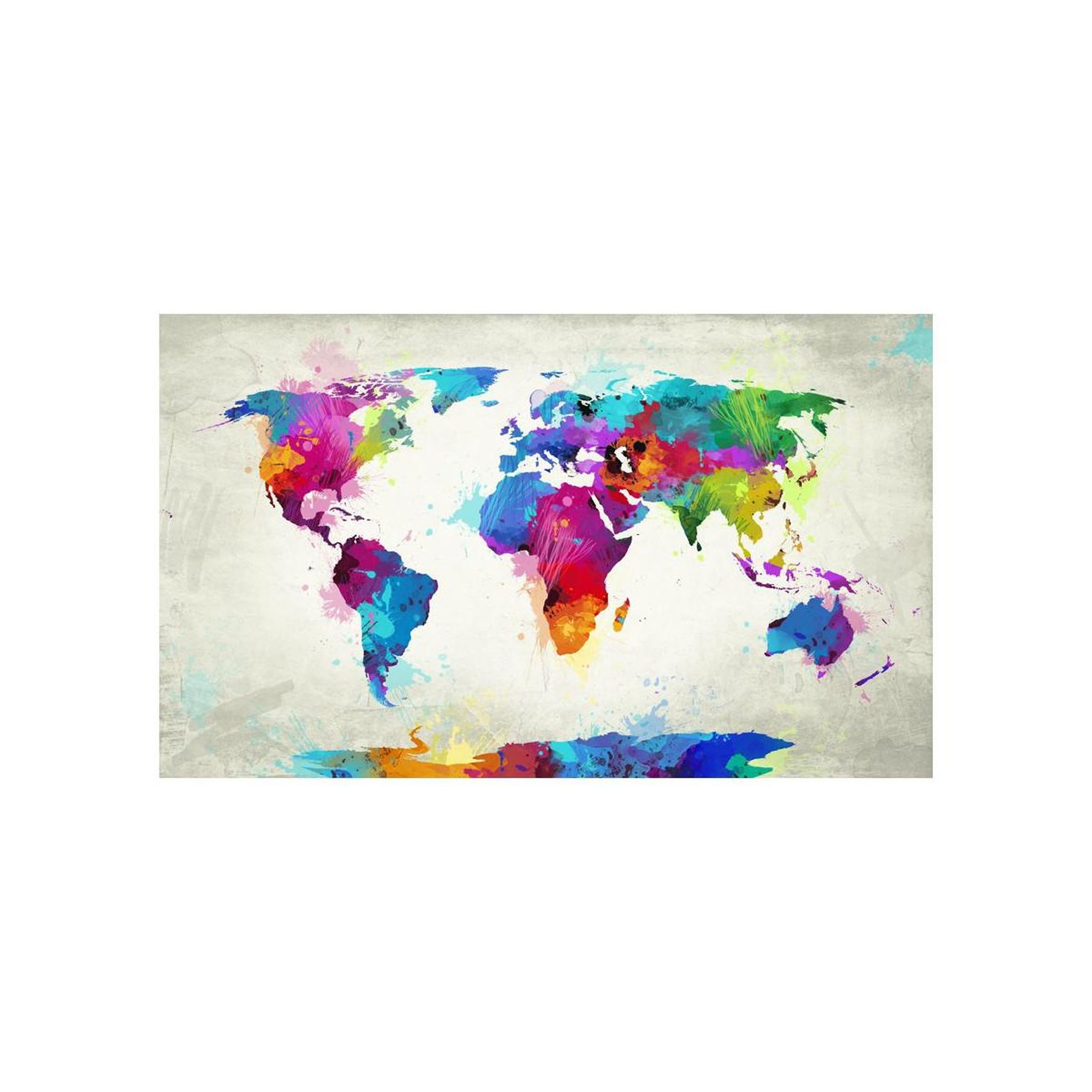 Voir la diapositive 2 : Paris Prix Papier peint  the map of happiness ii  450x270cm