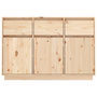 Voir la diapositive 3 : VIDAXL Buffet 110x34x75 cm Bois massif de pin