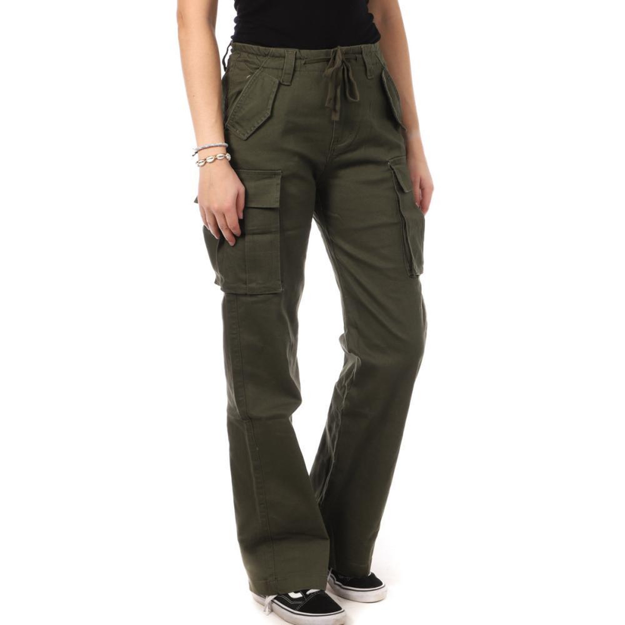 Voir la diapositive 1 : MONDAY PREMIUM Pantalon  Femme Monday Premium Cargo