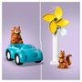 Voir la diapositive 5 : LEGO Duplo 10985 L'éolienne et la voiture électrique, Jouet Voiture pour Enfants Dès 2 Ans, Garçons et Filles, Jouets Éducatifs avec Figurines