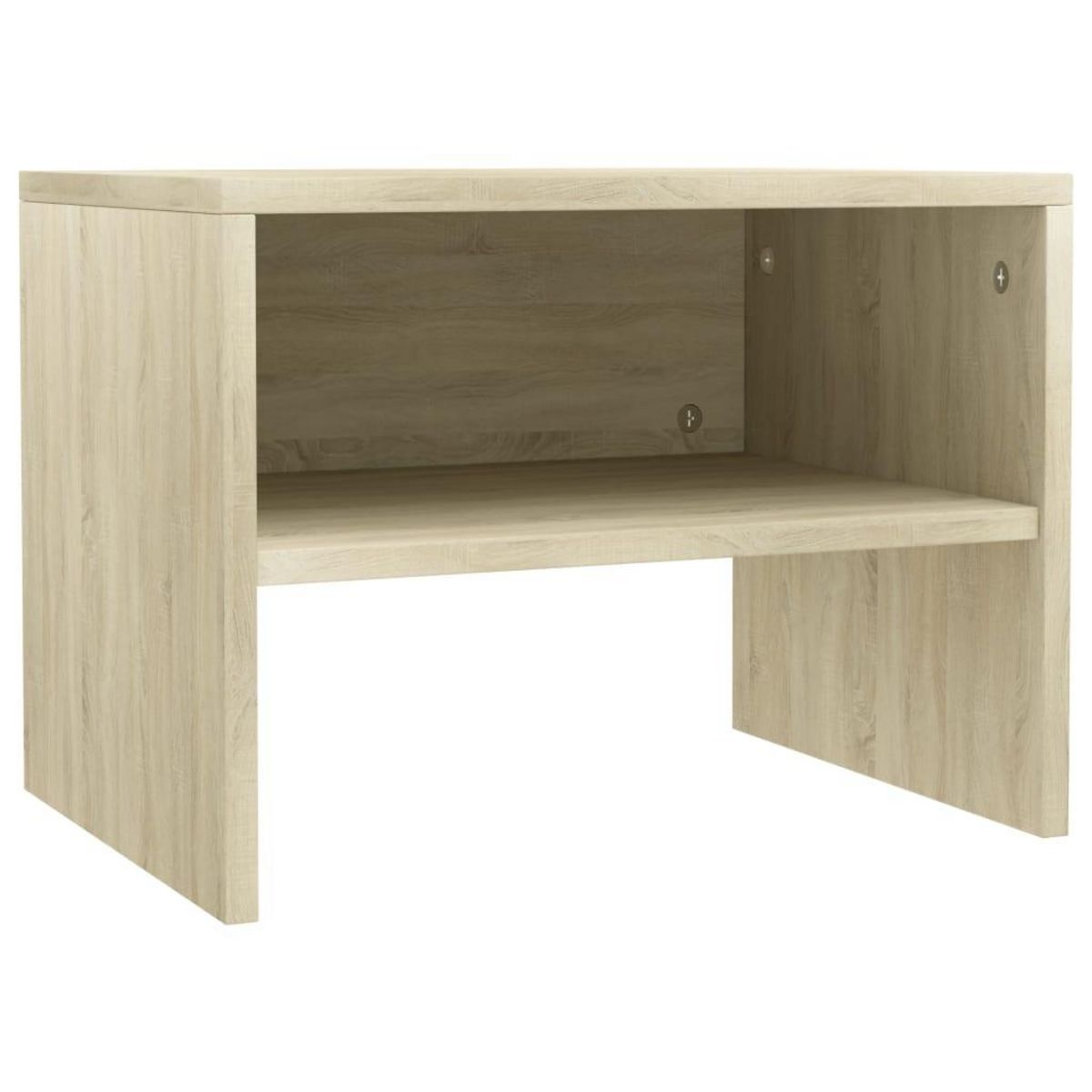 VIDAXL Tables de chevet 2 pcs Chene sonoma 40x30x30 cm Bois ingenierie