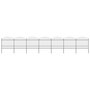Voir la diapositive 1 : VIDAXL Cloture de jardin a dessus en lance Acier (1,5-1,75)x11,9m Noir