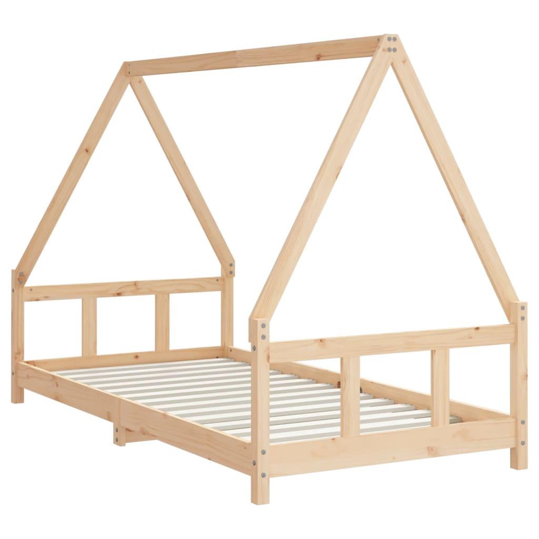 Voir la diapositive 3 : VIDAXL Cadre de lit pour enfant 90x190 cm Bois de pin massif
