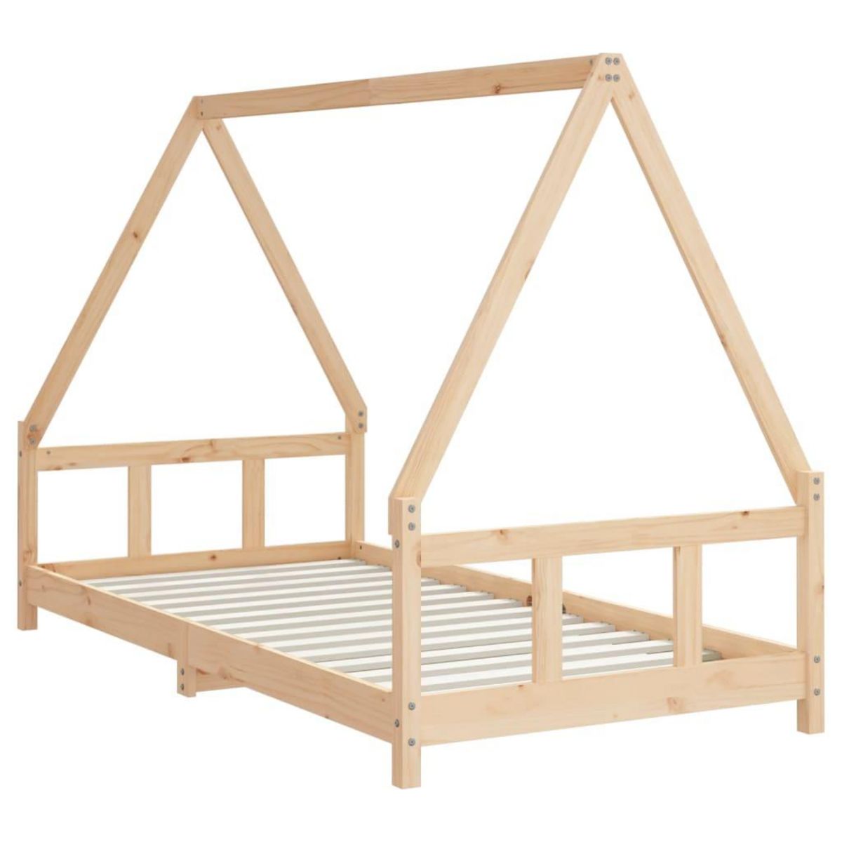 VIDAXL Cadre de lit pour enfant 90x190 cm Bois de pin massif