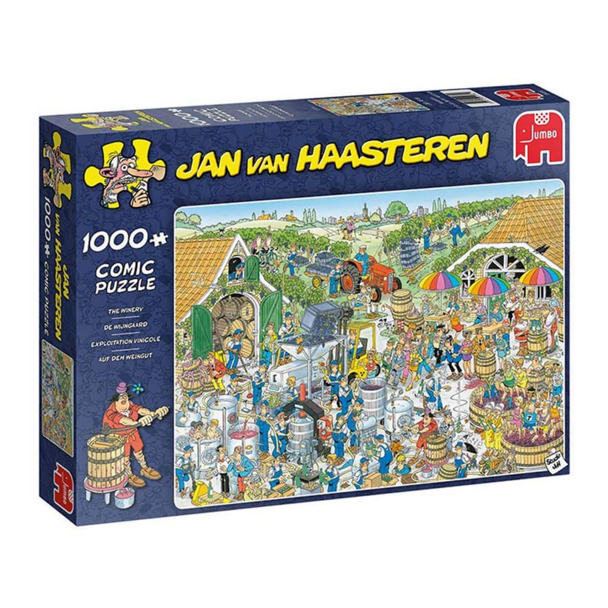 Jumbo Puzzle 1000 pièces  : Jan Van Haasteren : Exploitation vinicole
