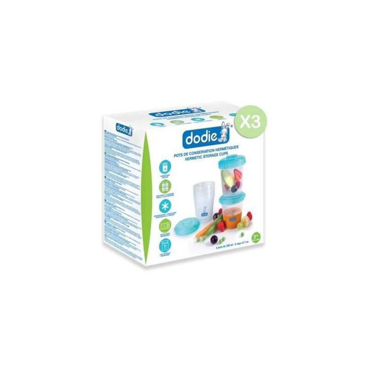 DODIE DODIE Lot de 18 pots repas