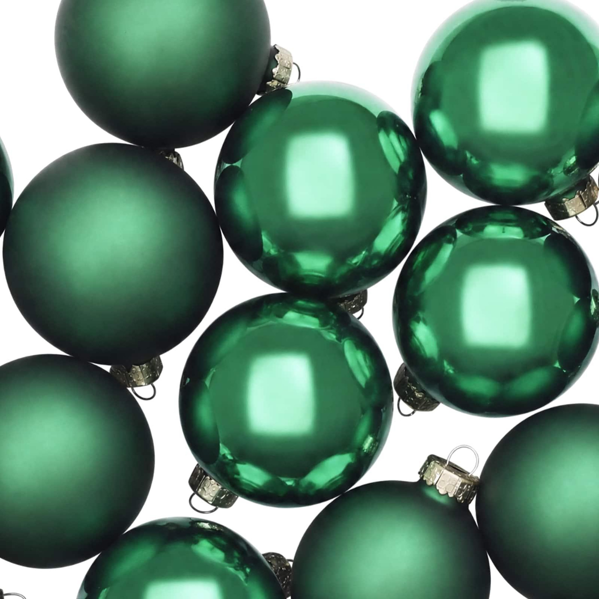 Voir la diapositive 5 : VIDAXL Ensemble de boules de Noël 30 pc Vert 6 cm Polystyrene