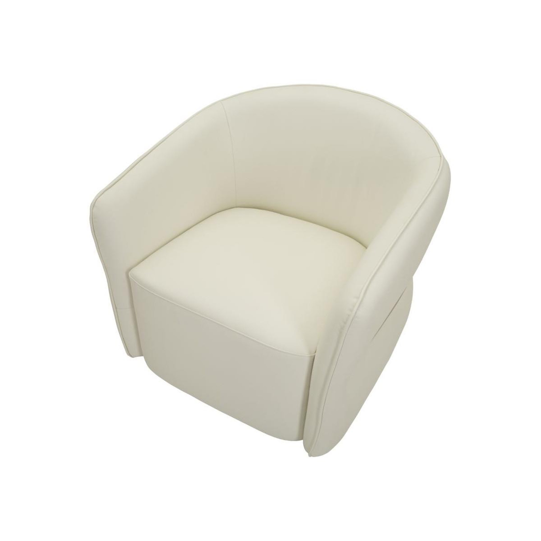 Voir la diapositive 4 : Paris Prix Fauteuil Design  Minsk  86cm Blanc & Or