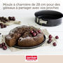 Voir la diapositive 4 : ZENKER Moule à manqué à charnière 28 cm Zenker Black Metallic