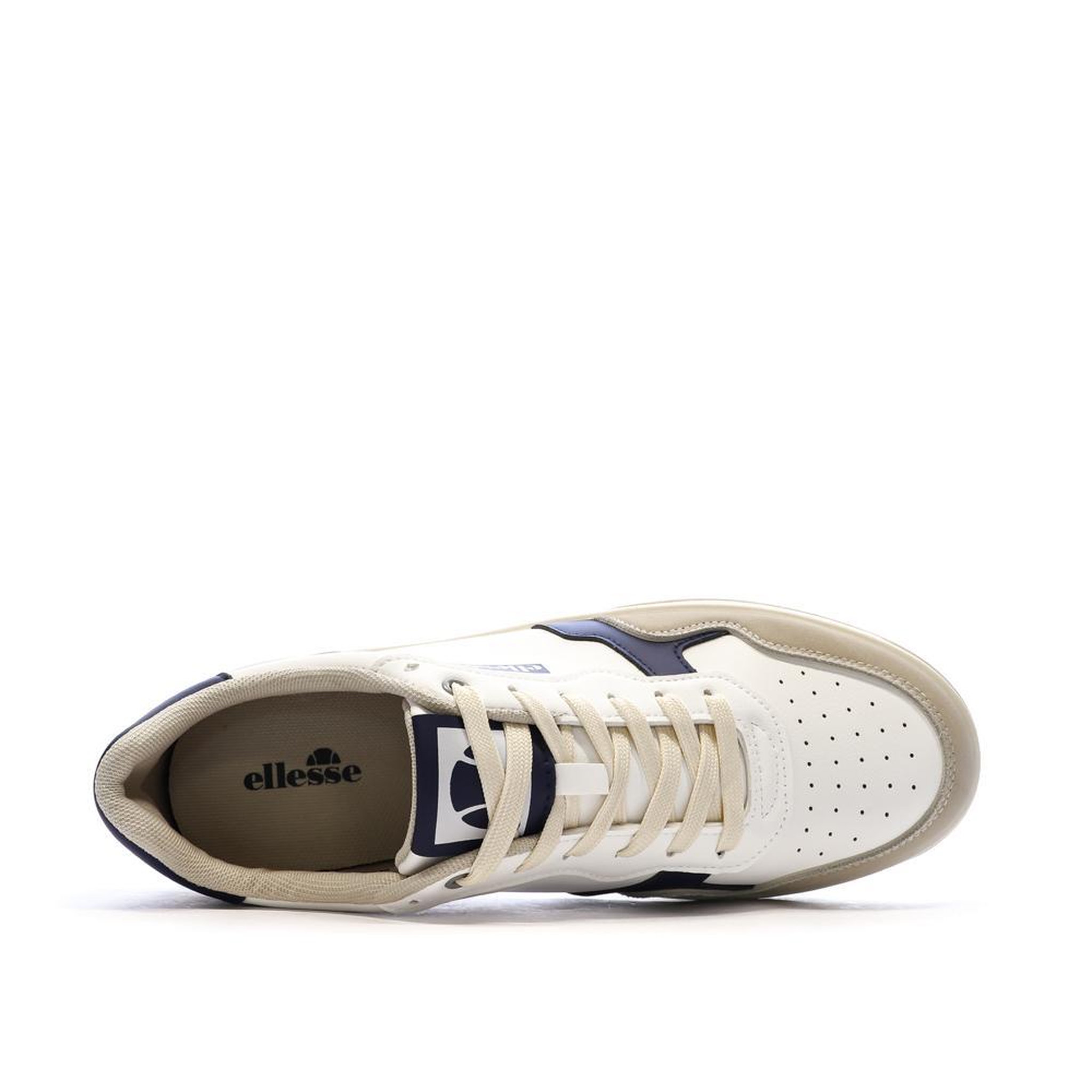 Voir la diapositive 4 : ELLESSE Baskets Blanches Homme Ellesse PANSIT