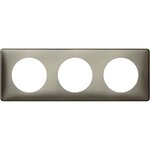 Legrand Celiane plaque 3 poste tungstene