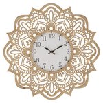 Paris Prix Horloge Murale Sculptée  Carving  60cm Naturel