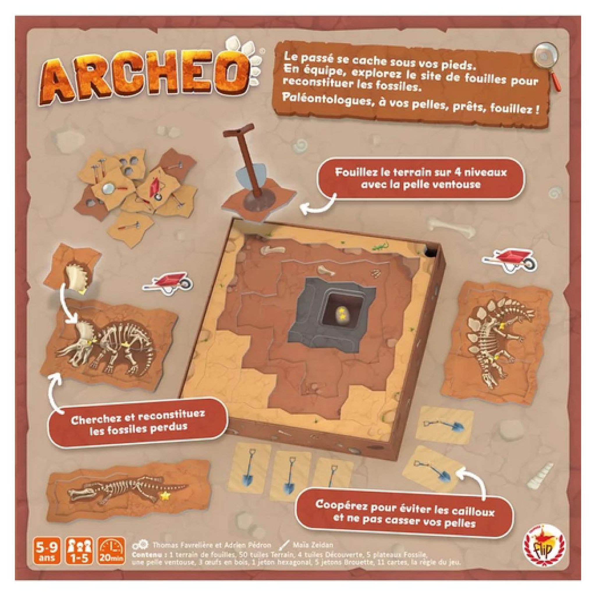 Gigamic Archeo  -  Jeu de societe -