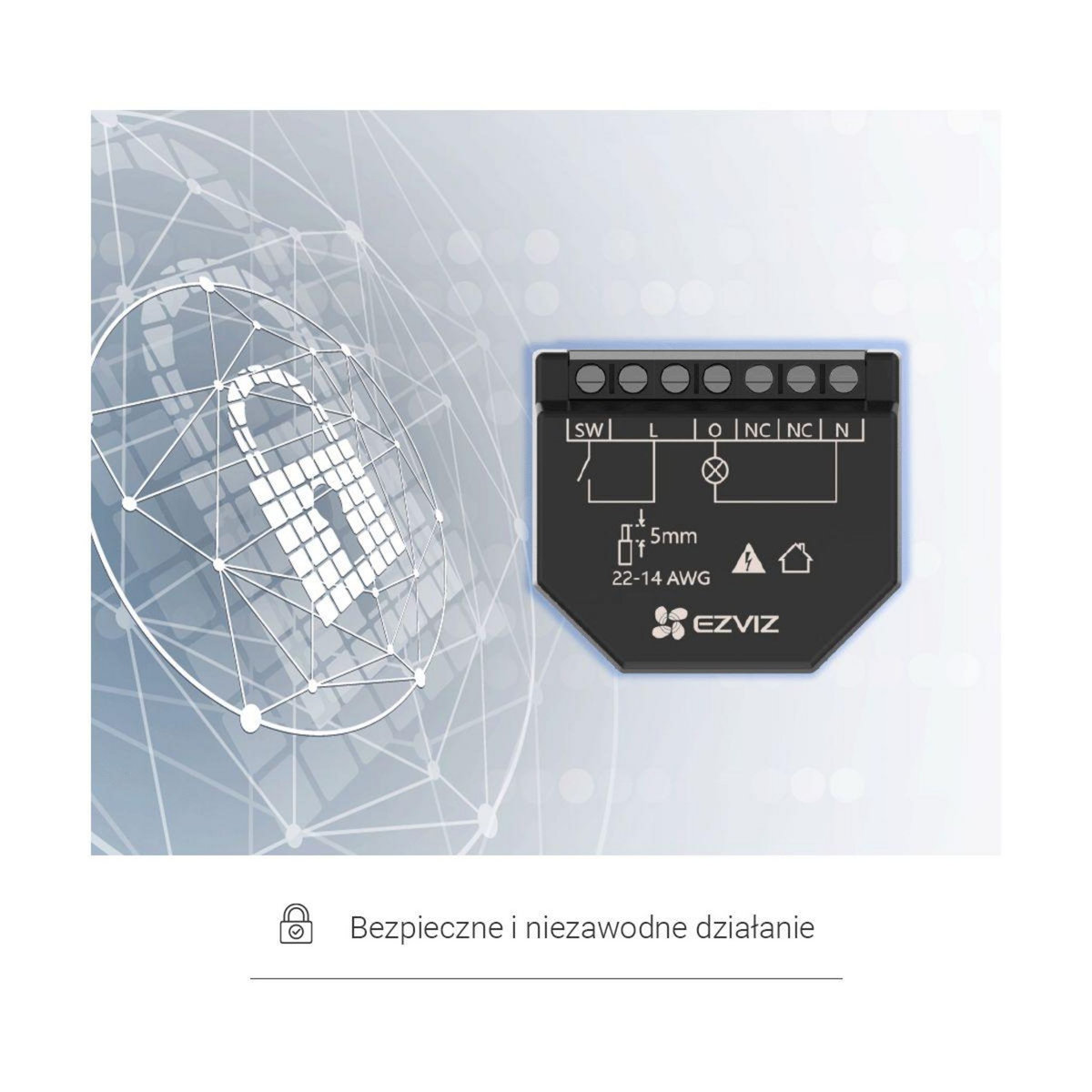 EZVIZ Relais Wifi intelligent Smart Relay T36