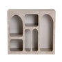 Voir la diapositive 1 : Habitat et Jardin Buffet en bois  Liva  - 120 x 37 x 74 cm - Travertin