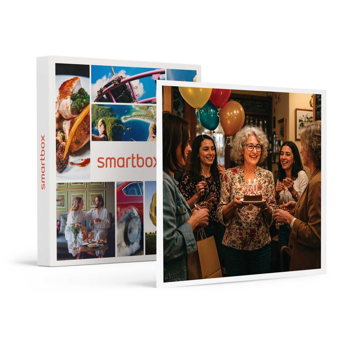 Smartbox Joyeux anniversaire ! Pour femme 60 ans - Coffret Cadeau Multi-thèmes
