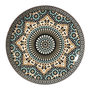 Voir la diapositive 1 : Paris Prix Lot de 6 Assiettes Plates  Noura  26cm Multicolore