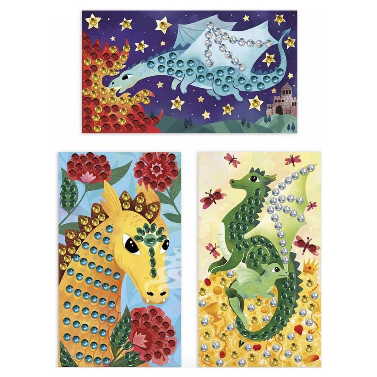 Juratoys-Janod Sequins a coller - Dragons