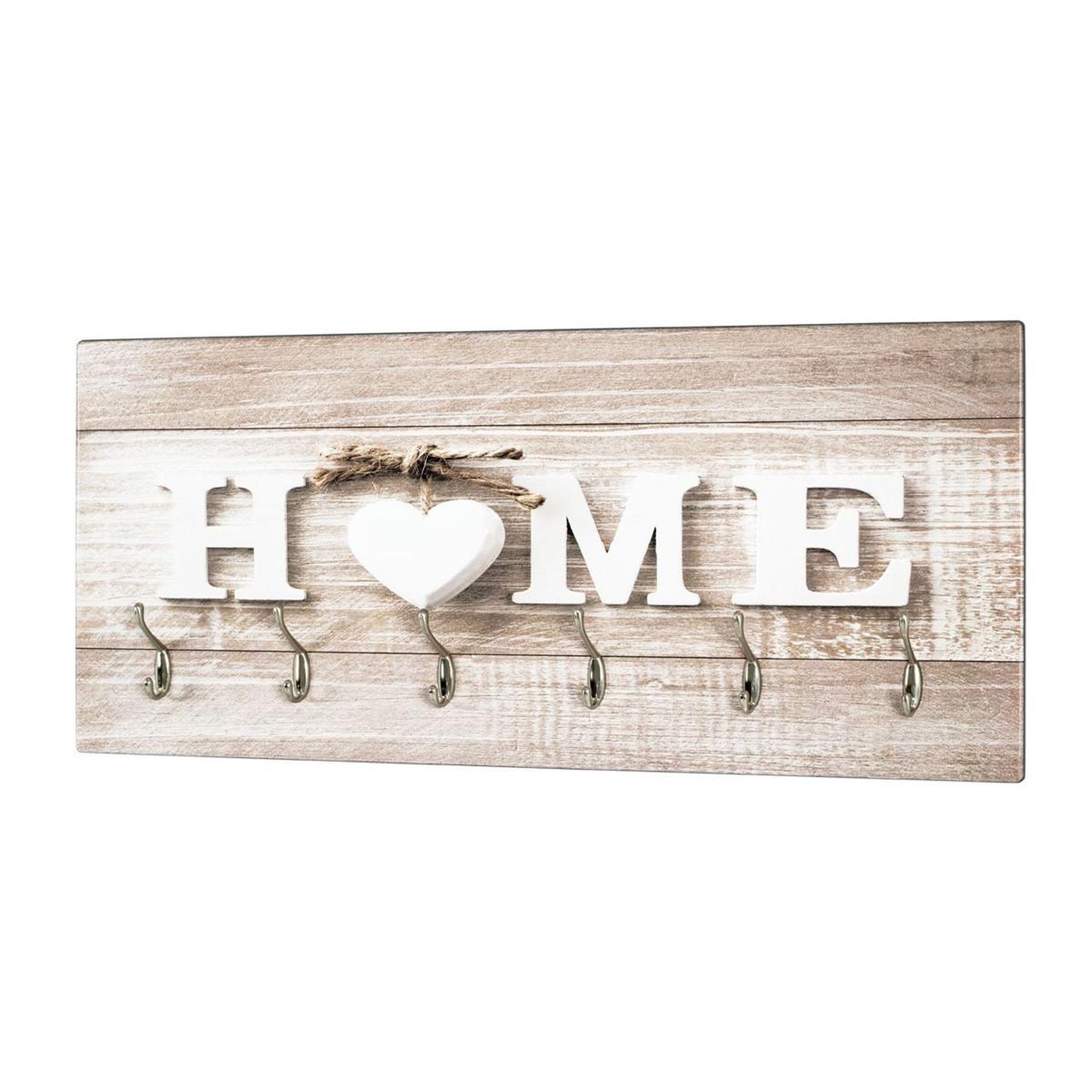 Paris Prix Patère murale  6 crochets  home  90cm beige