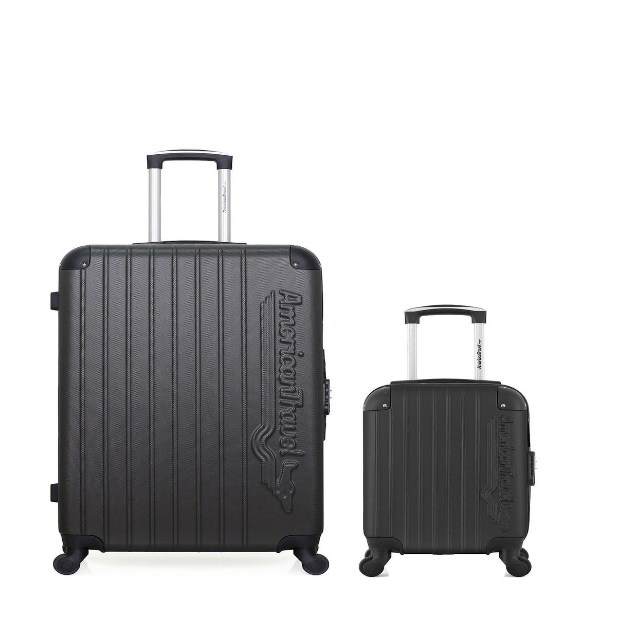 AMERICAN TRAVEL AMERICAN TRAVEL - LOT DE 2 - Valises grand format et cabine XXS BUDAPEST