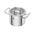 ZWILLING Marmite ZWILLING Pro Acier Inoxydable avec Couvercle en Verre 16 cm
