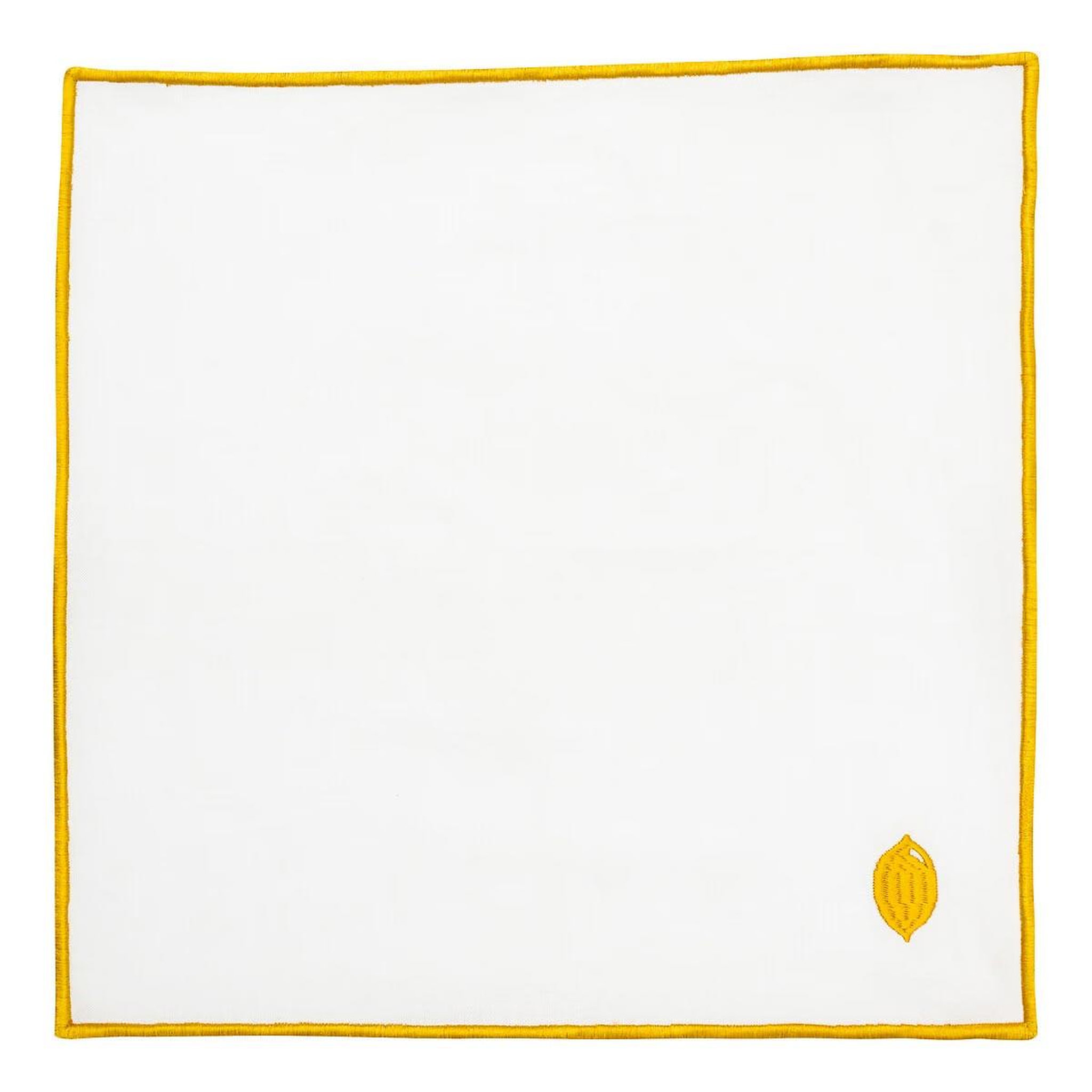Voir la diapositive 4 : ATMOSPHERA Lot de 4 serviettes de table  yucatan  40x40cm blanc