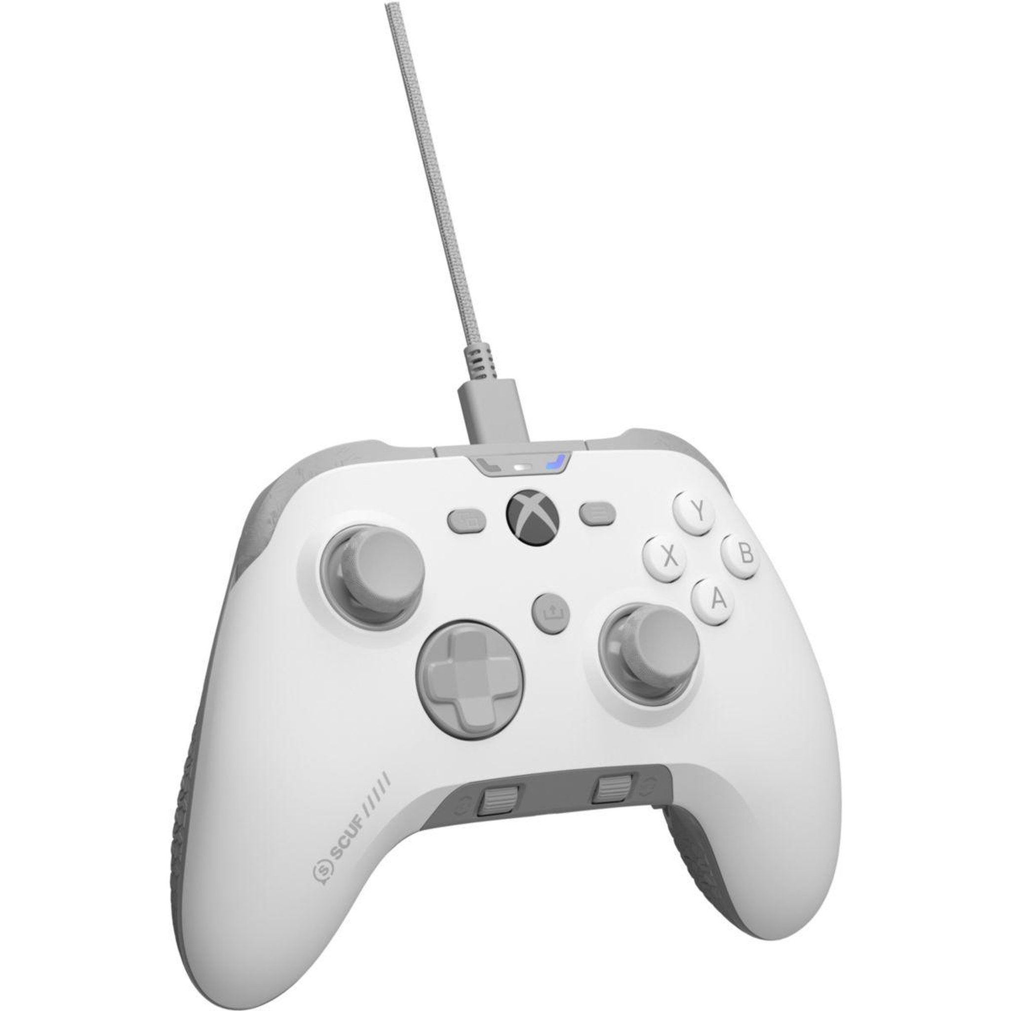 Voir la diapositive 2 : SCUFGAMING Manette Valor Wired TMR Blanche