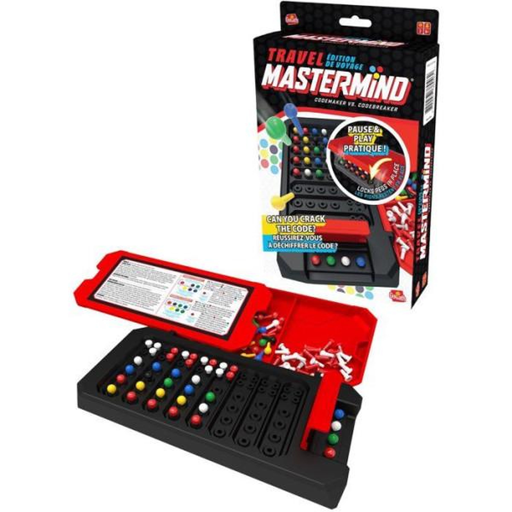 GOLIATH Mastermind Travel Box - jeu de logique - GOLIATH - format voyage