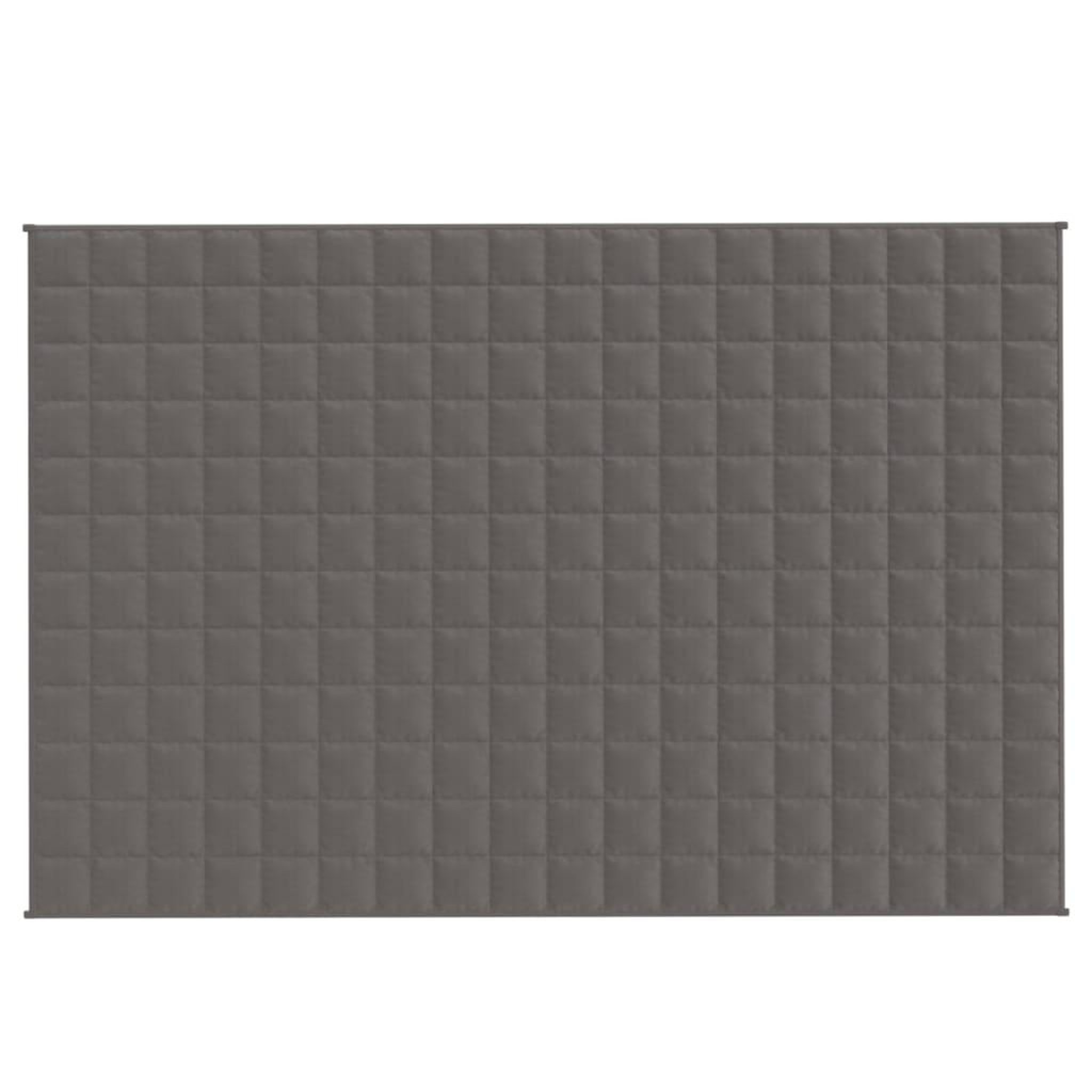 Voir la diapositive 3 : VIDAXL Couverture lestee Gris 120x180 cm 5 kg Tissu