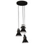 Voir la diapositive 2 : VIDAXL Lampe suspendue 25 W noir 30x30x100 cm E27
