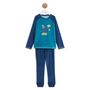 Voir la diapositive 1 : IN EXTENSO Ensemble pyjama velours garçon
