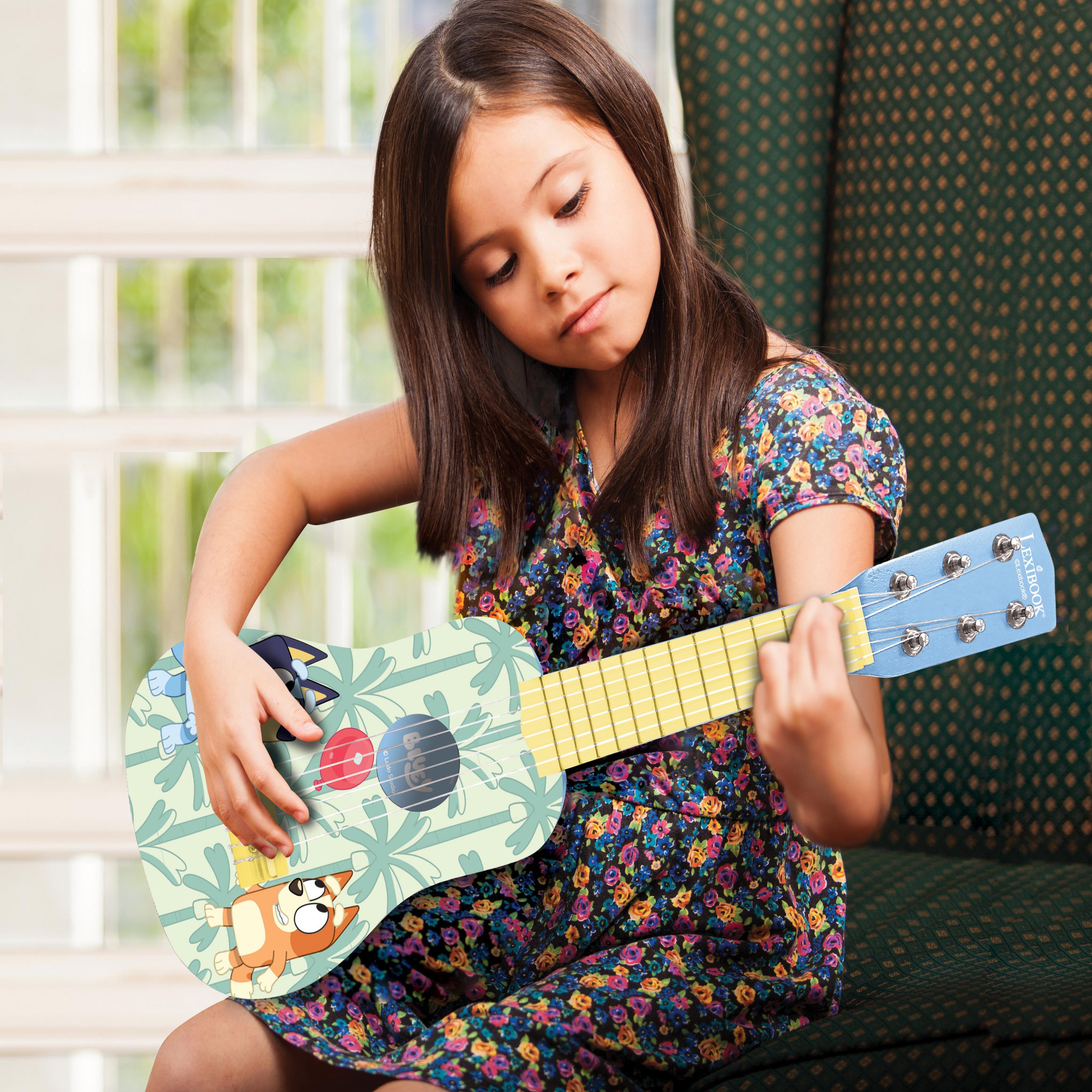 Voir la diapositive 5 : Lexibook Ma Première Guitare Bluey