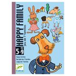 Djeco Jeu de cartes 7 familles Happy Family
