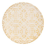 SECRET DE GOURMET Lot de 6 Assiettes à Dessert  Anna  19cm Crème