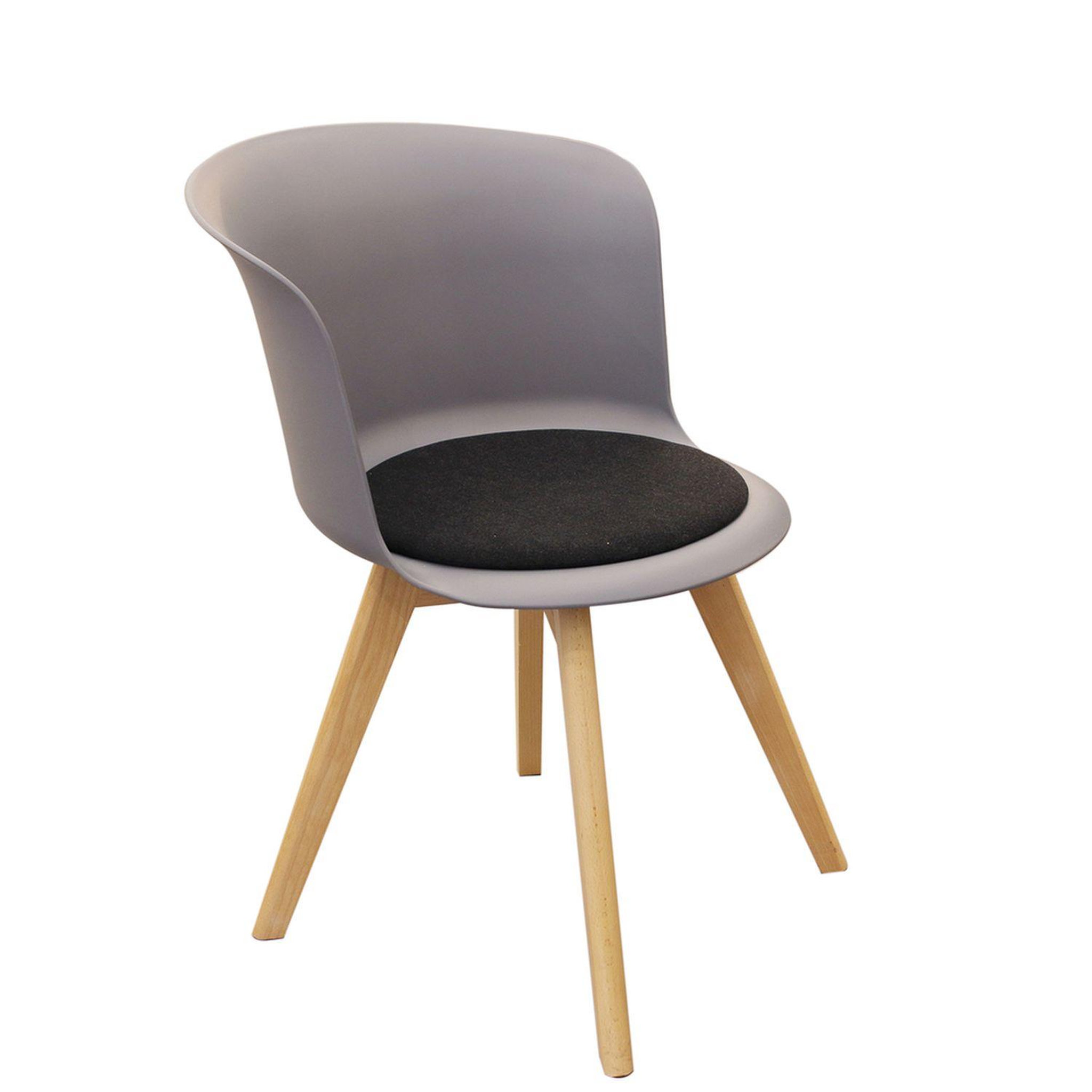Voir la diapositive 1 : The Home Deco Factory Chaise design scandinave enko
