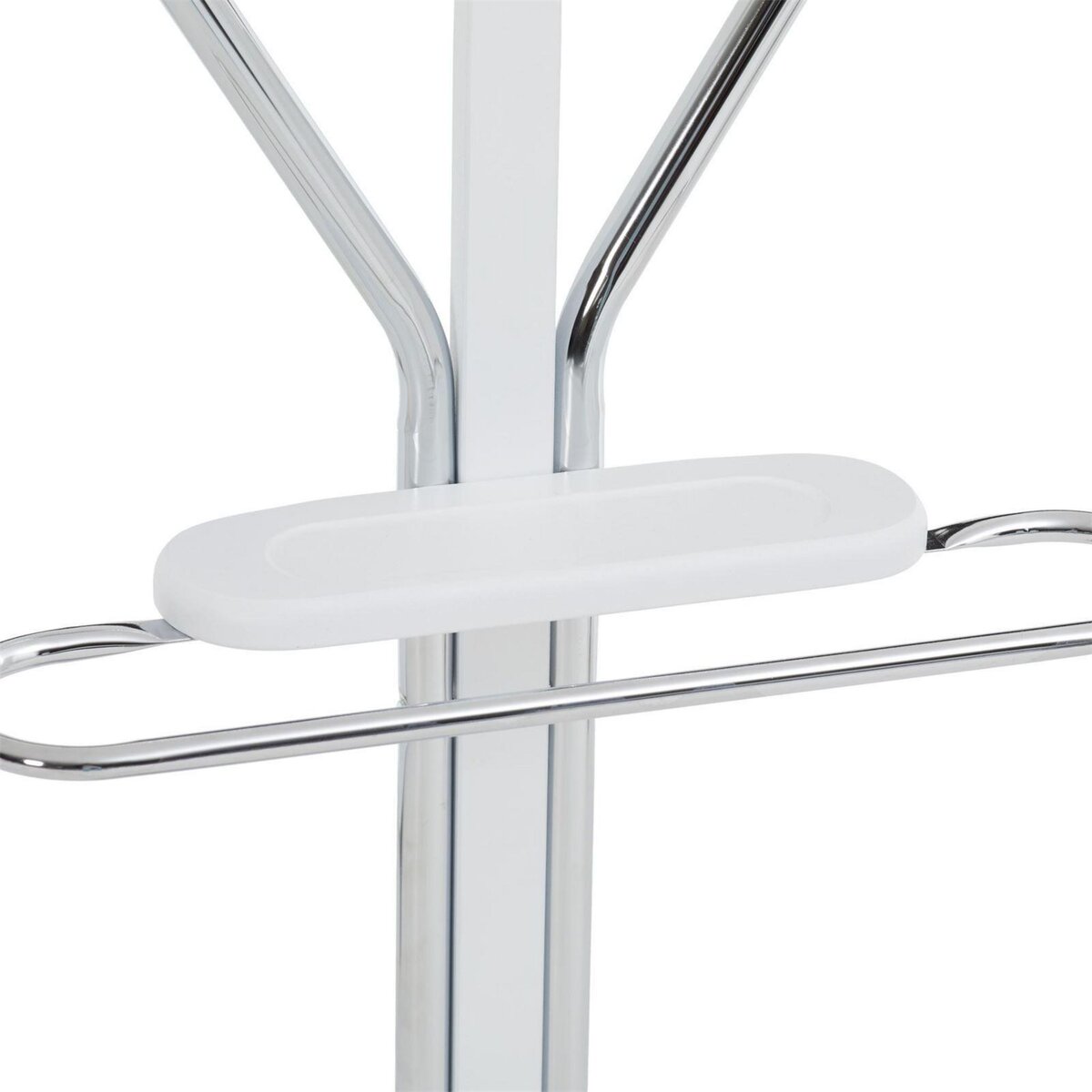 IDIMEX Valet GREGOR, en métal chromé et MDF