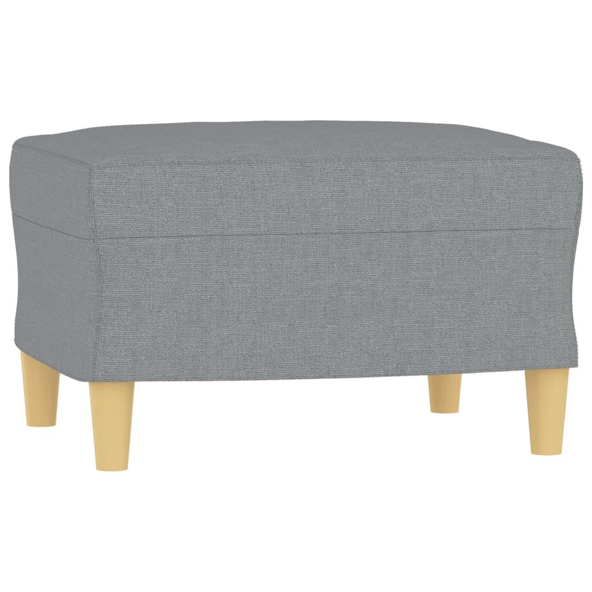 Voir la diapositive 5 : VIDAXL Ensemble de canapes 3 pcs coussins gris clair tissu