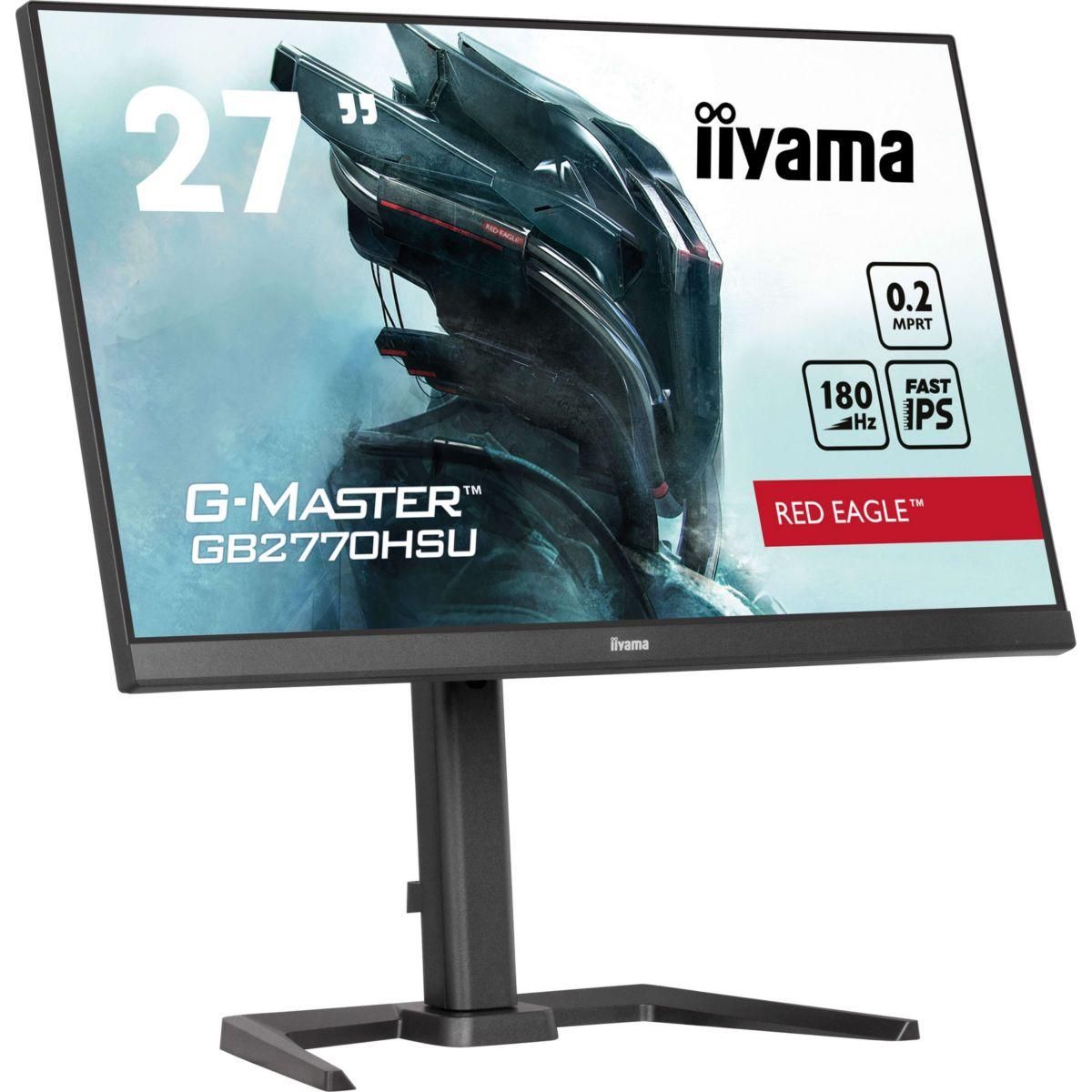 Iiyama Ecran PC Gamer G-Master GB2770HSU-B6 27'' Fats IPS