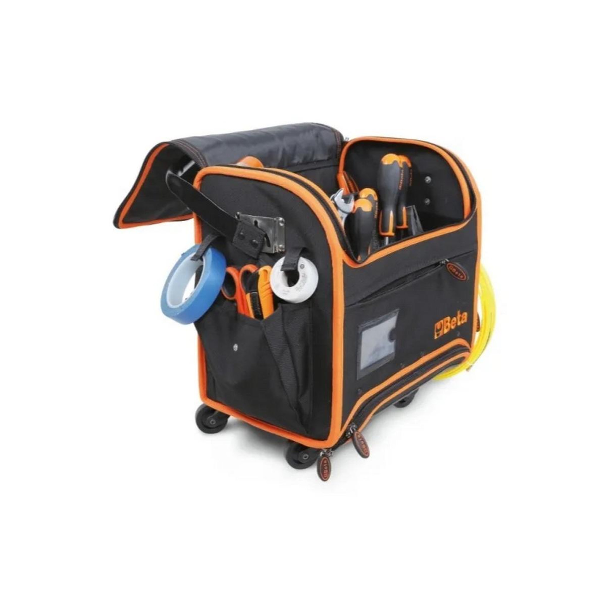 Voir la diapositive 3 : Beta Chariot porte-outils noir/orange - 021080300