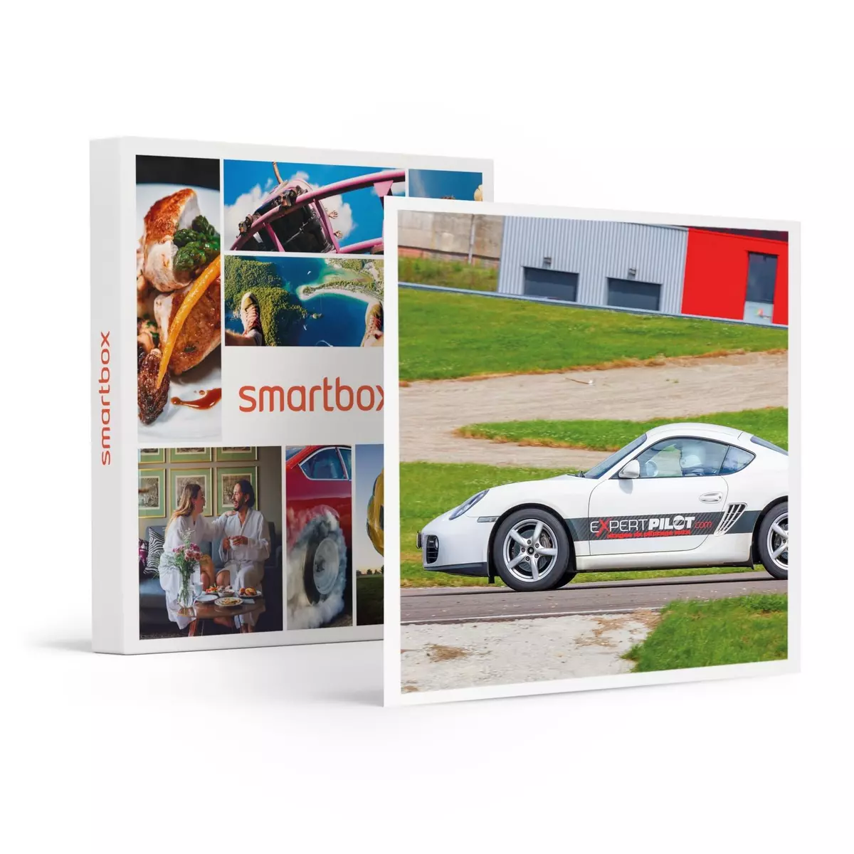 Smartbox Pilotage 8 tours de circuit en Porsche, Alpine ou Mégane RS sur le circuit Geoparc - Coffret Cadeau Sport & Aventure