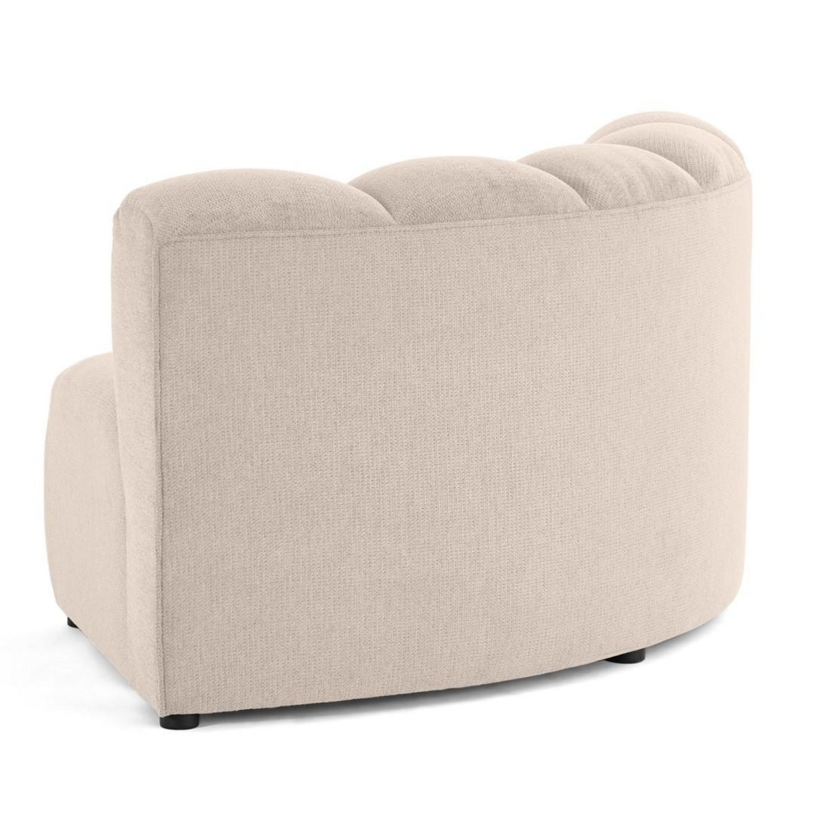 LISA DESIGN Debbie - module d'angle réversible en tissu texturé