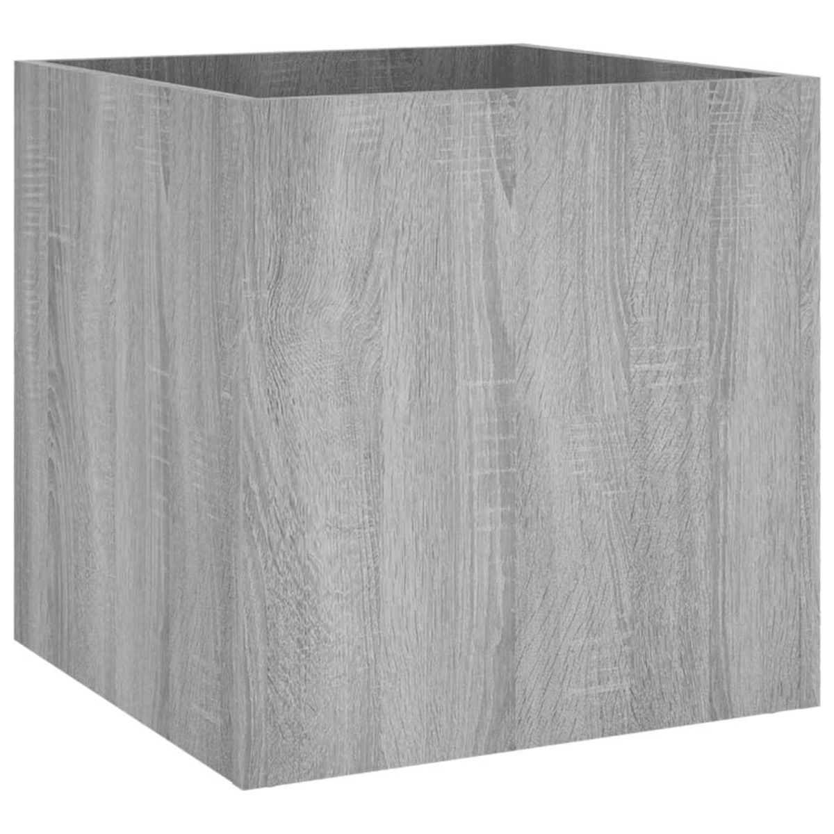 VIDAXL Jardiniere Sonoma gris 40x40x40 cm Bois d'ingenierie