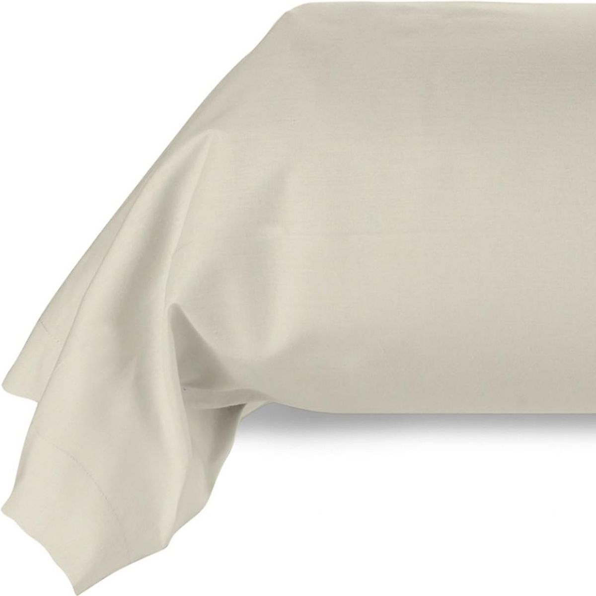 Home collection Taie de traversin 100% coton 57fils